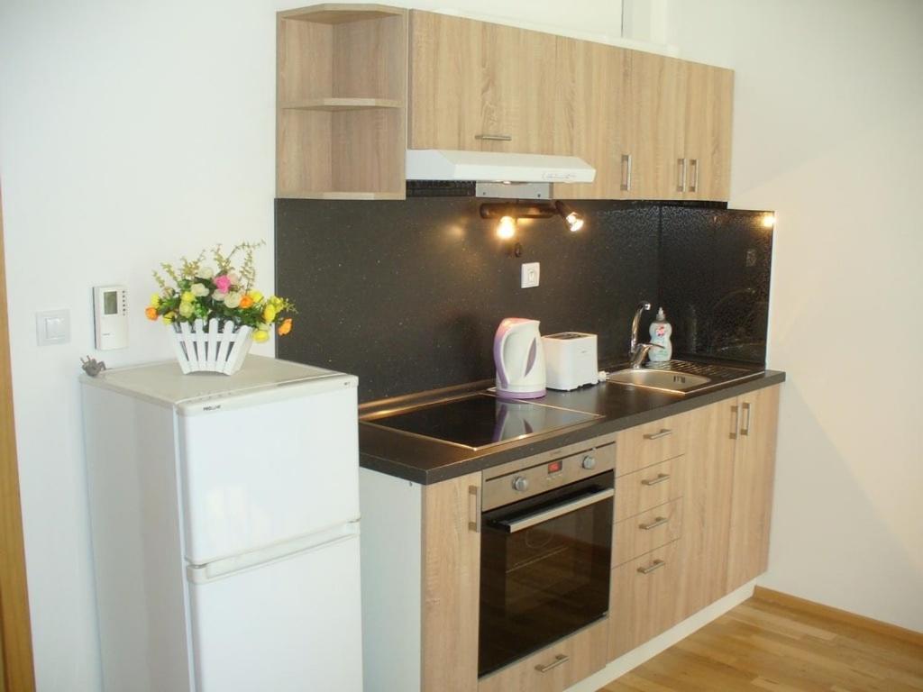 Garden Apartment With Garage In Central Prag Exterior foto